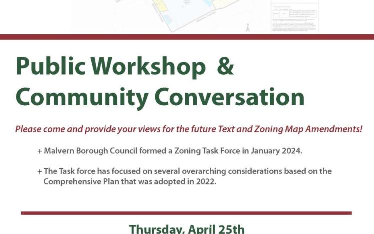 Public Workshop & Community Conversation NOTIFICATION